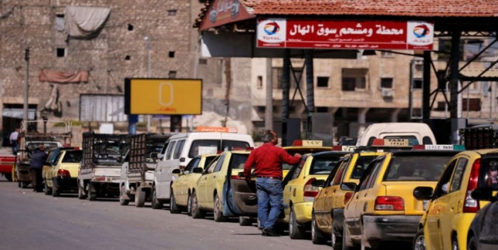 إجراءات مؤقتة لتنظيم بيع البنزين في كازيات حلب!