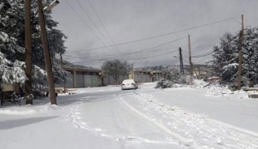 حالة الطرق في سورية بعد بدأ تساقط الثلوج
