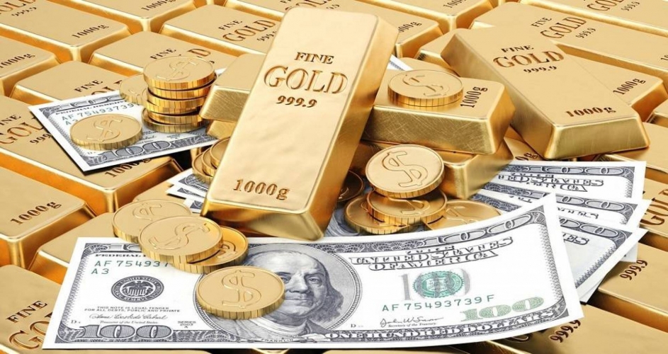 ارتفاع الذهب مع تراجع الدولار الأمريكي عن ذروة شهر