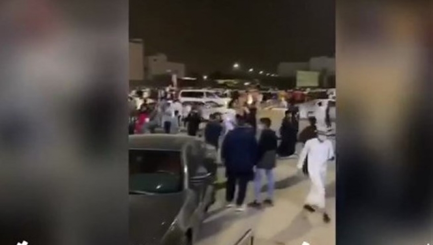 إحتجاجات و اشتباكات في مدينة بريدة السعودية