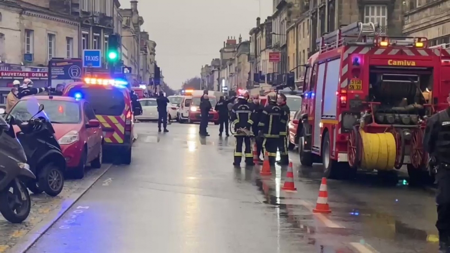انفجار في مبنى سكني ببوردو الفرنسية.. فيديو