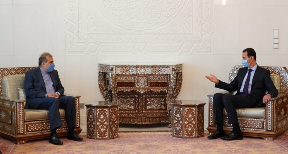 الرئيس الأسد يستقبل علي أصغر خاجي والوفد المرافق له