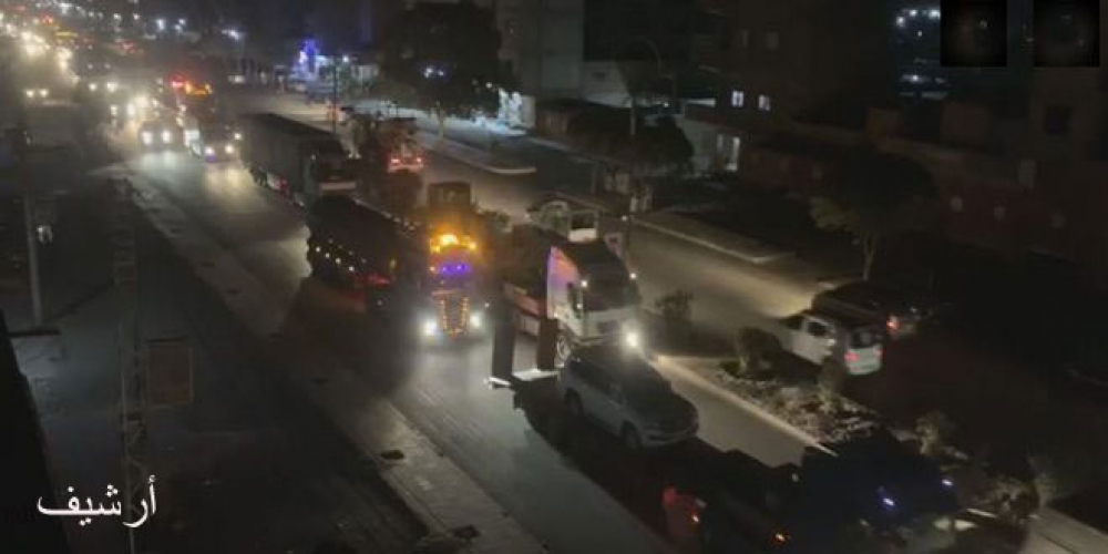 التحالف الدولي بقيادة واشنطن ينقل عشرات الشاحنات المحملة بالمسروقات السورية الى العراق