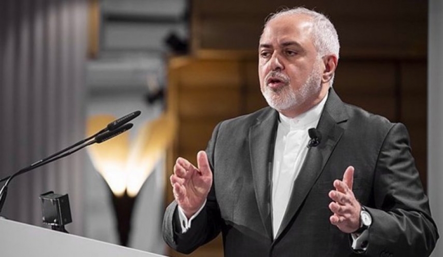 ظريف يعلن عن إتفاق بين طهران وسيئول لإستعادة الأرصدة الإيرانية