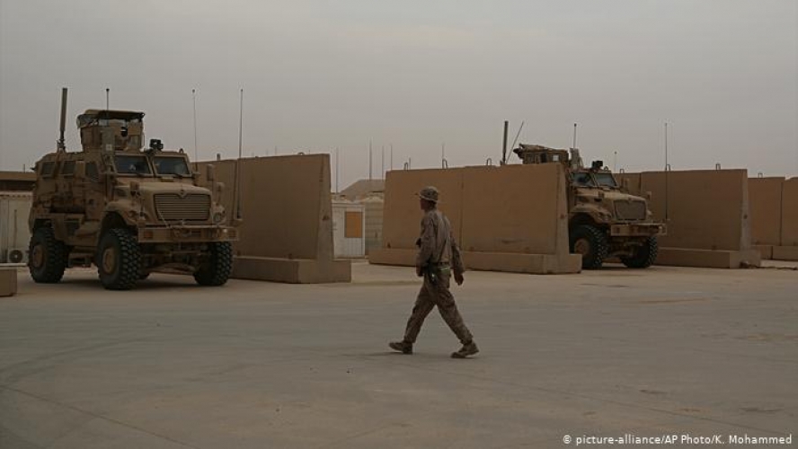 العراق .. القوات الامريكية تمنع مرور العربات الامنية قرب قاعدة عين الاسد