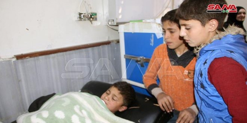 إصابة 3 أطفال بانفجار عبوة ناسفة عند مدخل مدينة درعا
