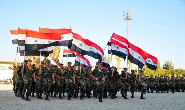 هدية من جنود في الجيش السوري إلى الرئيس الأسد والسيدة أسماء 