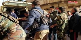 استشهاد عدد من عناصر الجيش في هجوم إرهابي استهدف حافلتهم بريف درعا الغربي   