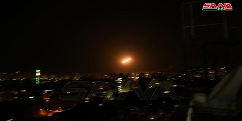 الدفاغات الجوية تتصدى لعدوان إسرائيلي في محيط دمشق