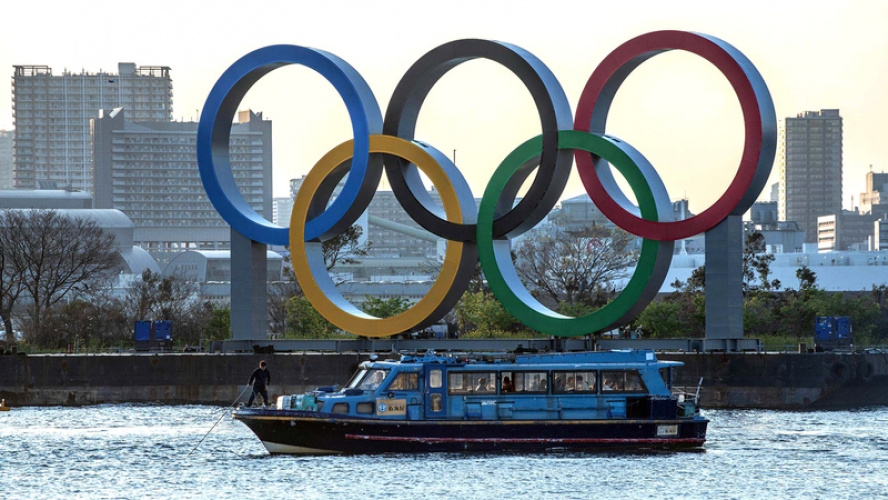 احتفالات في طوكيو بتبقي 100 يوم على انطلاق الأولمبياد