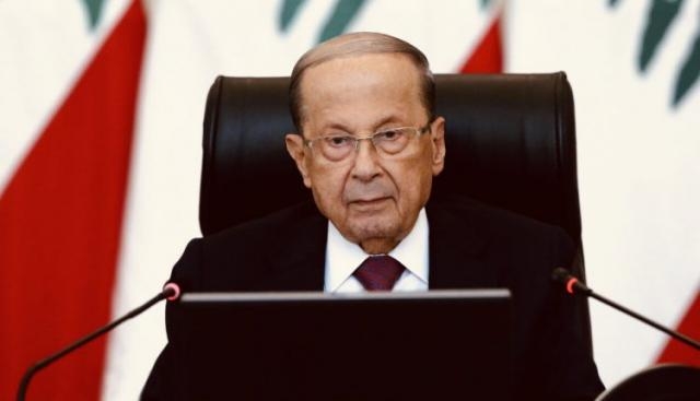 الرئيس اللبناني يطالب باعتماد خبراء دوليين لترسيم الحدود مع 