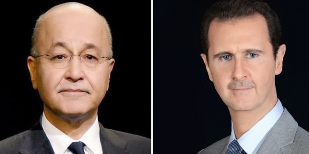 الرئيس الأسد لنظيره العراقي معزياً بضحايا حريق المشفى: نسأل الله تعالى أن يحفظ العراق وشعبه