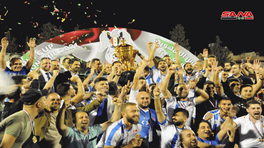 فريق جبلة يتوج بلقب بطولة كأس الجمهورية لكرة القدم بفوزه على حطين