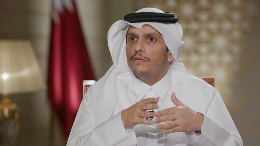 وزير خارجية قطر ينفي 