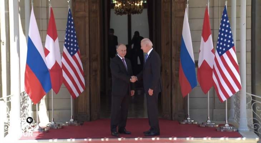انطلاق أعمال القمة بين بوتين وبايدن في جنيف