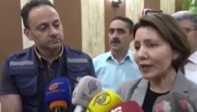 في تغريد خارج السرب .. مسؤولة أممية تعبر عن قلقها جراء قطع الإحتلال التركي المياه عن الحسكة