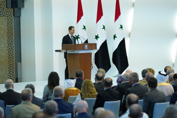 الاسد في خطاب القسم : اذا لم نحلل اسباب المشكلة السابقة لانستطيع الحديث عن المستقبل