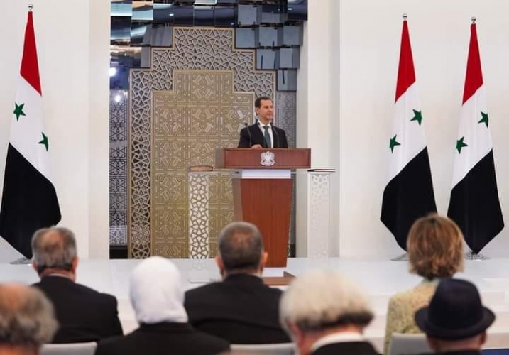 الرئيس الأسد: إيماننا بجيشنا واحتضاننا له حقق الأمن وهو الذي سيكمل التحرير ولو بعد حين