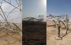 هجمات إرهابية تستهدف أبراج الطاقة الكهربائية في نينوى بالعراق   