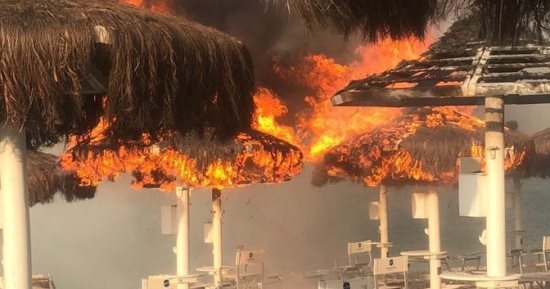 ارتفاع حصيلة الوفيات فى حرائق إيطاليا إلى 5 أشخاص