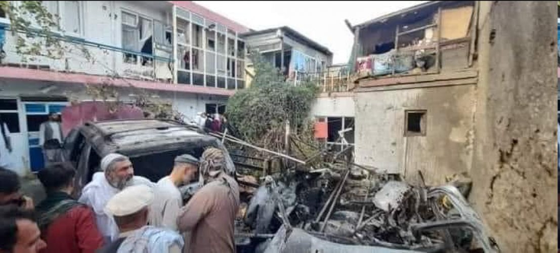 بالصور - الغارة الأمريكية المزعومة ضد داعش في أفغانستان قتلت مترجم سابق للقوات الأمريكية وأربع أطفال