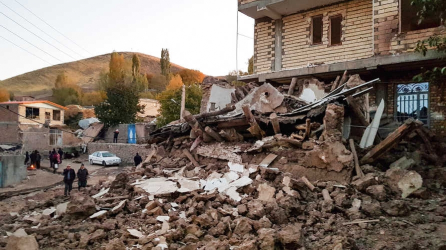 زلزال بقوة 5.2 درجة يضرب شمال شرقي إيران