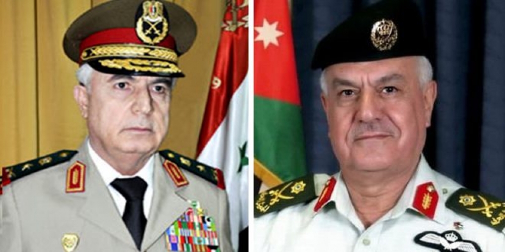 وزير الدفاع السوري على رأس وفد عسكري يزور الأردن