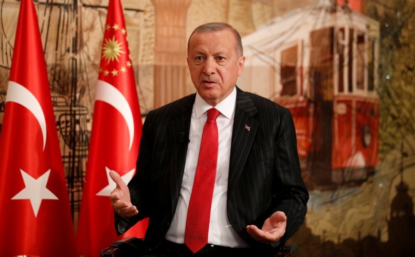 أردوغان : سورية تشكل خطرا على جنوب تركيا و الأمل في التضامن الروسي مع أنقرة . 