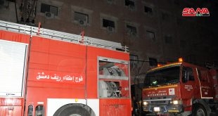 حريق بفندق في مدينة السيدة زينب يسفر عن حالة وفاة وعدد من الإصابات   