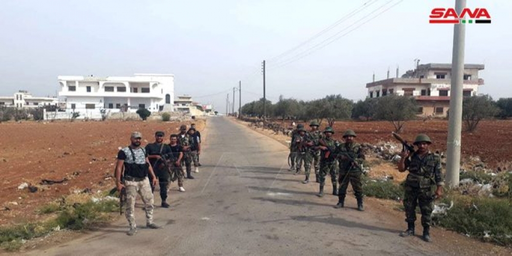 وحدات الجيش تبدأ عمليات تمشيط بلدة صيدا ومحيطها بريف درعا الشرقي 