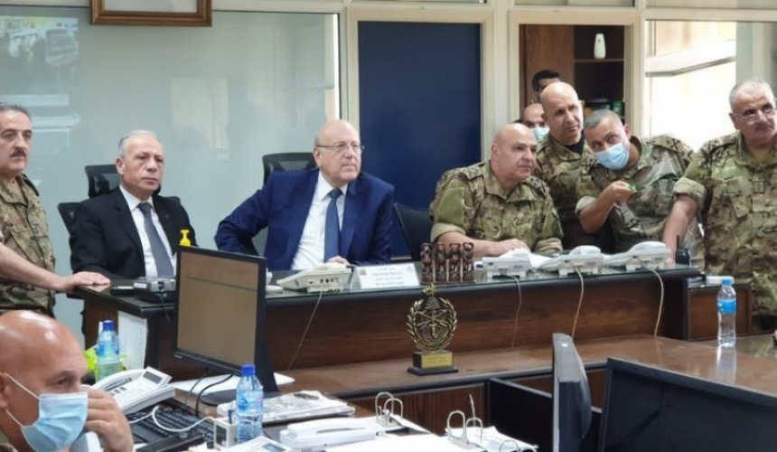 ميقاتي: الجيش اللبناني ماض في اجراءاته الميدانية لمعالجة الأوضاع وتوقيف المتورطين 