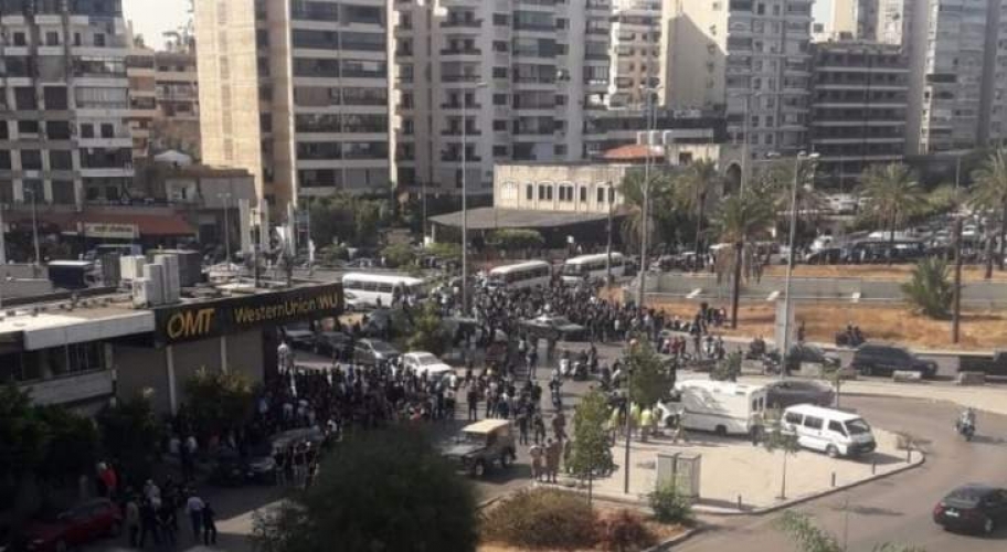 6 شهداء وعشرات الجرحى باطلاق نار على مواطنين في منطقة الطيونة ببيروت