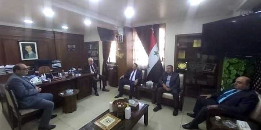 مباحثات سورية عراقية لتعزيز التبادل التجاري والتعاون الصناعي