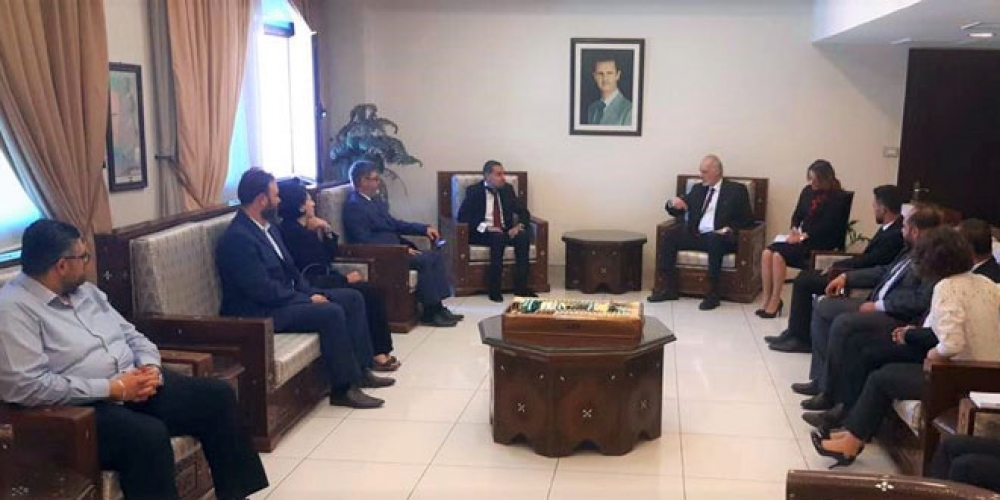 الجعفري لوفد المجلس الطبي السوري الروسي: العلاقات السورية الروسية تزداد رسوخاً وقوةً