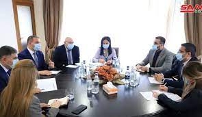 مباحثات سورية أرمينية لتطوير وتعزيز العلاقات بين البلدين