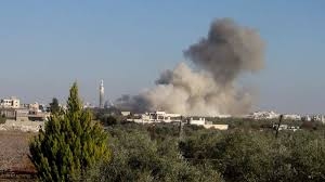 التنظيمات الإرهابية تعتدي بالقذائف على بلدة في ريف حماة