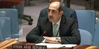 مندوب سورية بسام صباغ: ضرورة ضمان عدم وصول الأسلحة إلى الإرهابيين في سورية