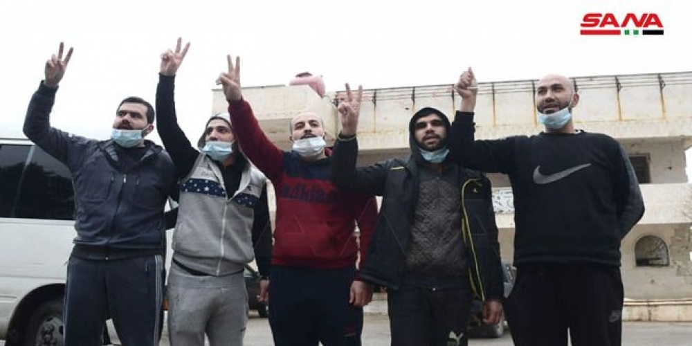 تحرير 5 مختطفين كانوا محتجزين لدى تنظيمات الإحتلال التركي الإرهابية