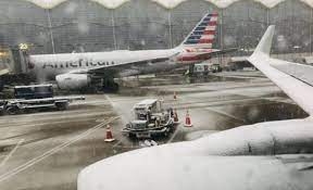 إلغاء أكثر من 2700 رحلة طيران أميركية تحسبا لعاصفة على الساحل الشرقي