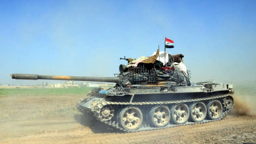 الجيش العربي السوري يردّ على استهداف حافلة نقل العسكرين امس