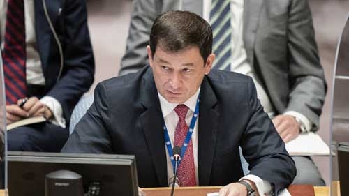 نائب المندوب الروسي في الامم المتحدة:  الولايات المتحدة تفتعل مجاعة في سورية