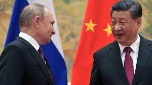 الرئيس الصيني لــ بوتين: الصين مستعدة لمواصلة الدعم المتبادل مع روسيا بشأن السيادة والأمن