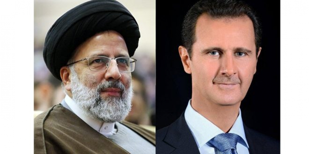 الرئيسان الأسد ورئيسي يتبادلان التهاني بحلول عيد الأضحى المبارك