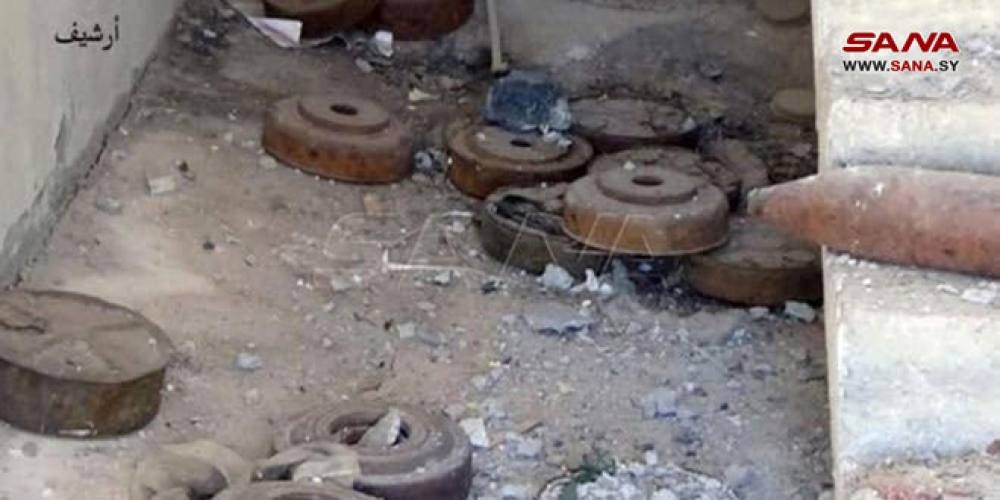استشهاد 4 مواطنين بانفجار لغمين من مخلفات التنظيمات الإرهابية بريف حماة