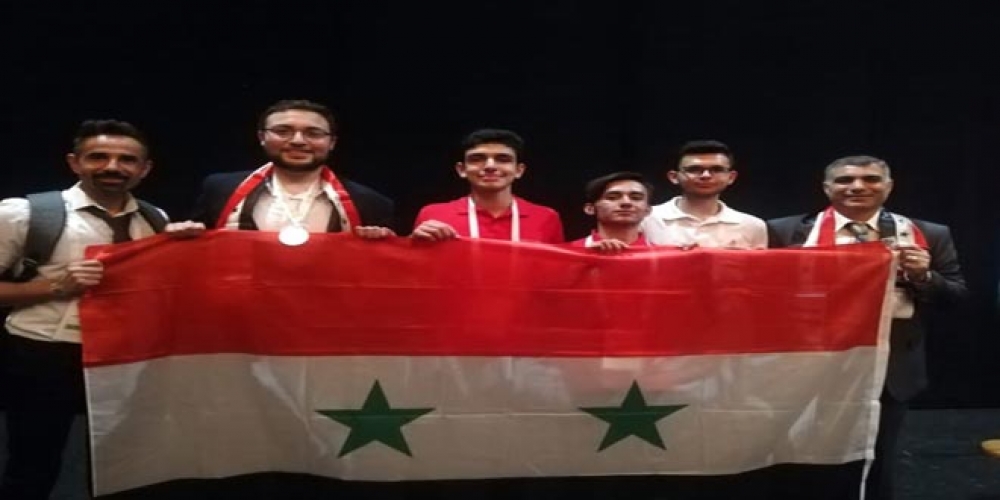 سورية تحرز الميدالية الفضية في الأولمبياد العالمي لعلم الأحياء