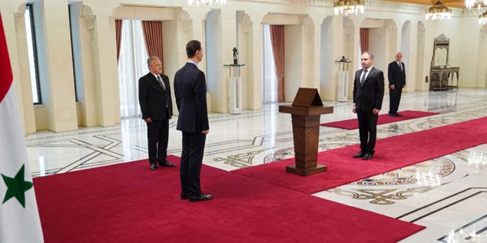 أمام الرئيس بشار الأسد.. محافظا الحسكة وحماة الجديدان يؤديان اليمين القانونية