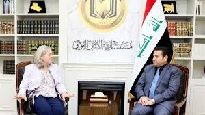 الاعرجي للسفيرة الأمريكية: العراقيون قادرون على حل مشكلاتهم السياسية   