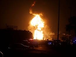 تفجير أنبوب لنقل النفط الخام في محافظة شبوة اليمنية