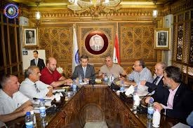 ثلاثة وزراء في غرفة تجارة حلب لتنشيط الحركة التجارية
