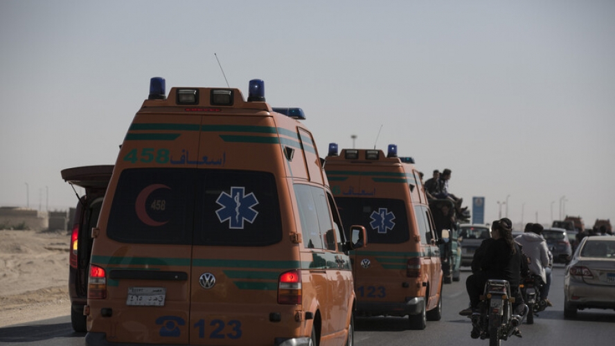 مصرع 9 أشخاص وإصابة 18 آخرين بحادث سير في مصر